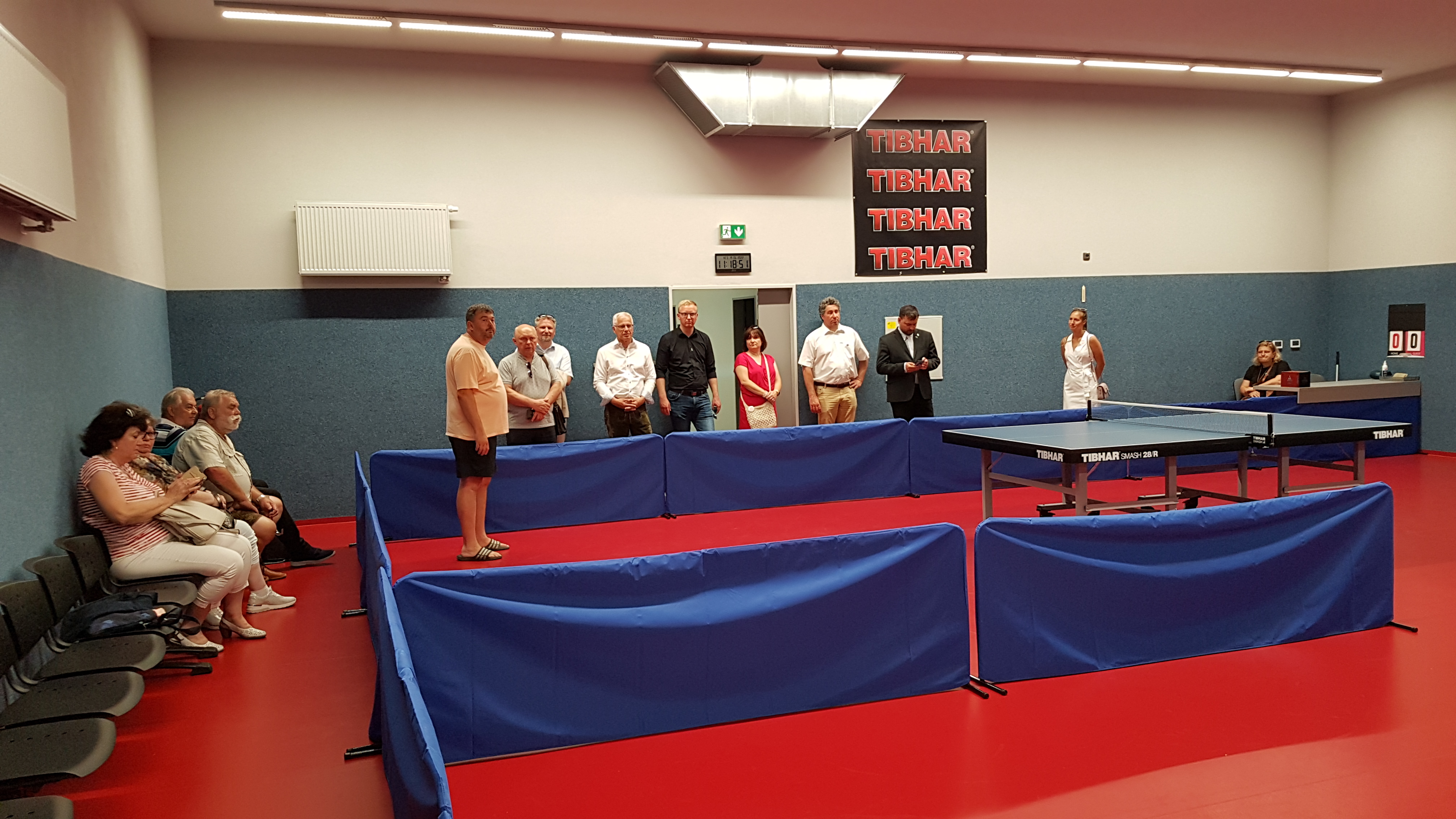 Neue Tischtennis-Hallle der Stadt Dobrany